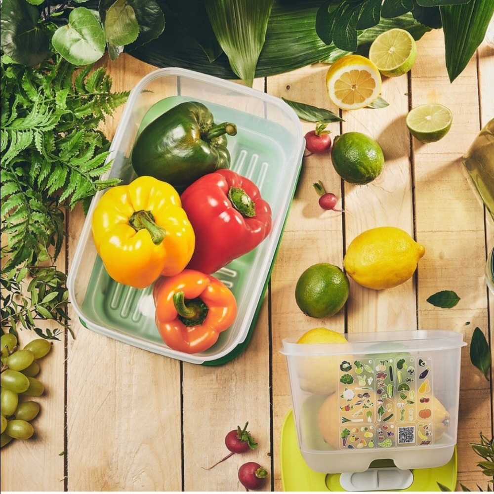 TUPPERWARE FRIDGESMART 4 PIECES SET - Picture 3 of 4